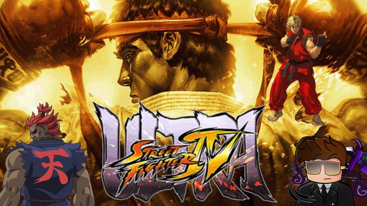 Nostalgia gaming (playing ultra street fighter IV)
