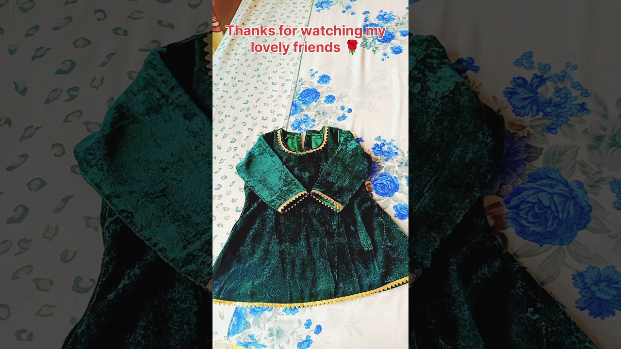 velvet frock stitching!!👗✂️ #tailor #stitching #silayi #cutting #reels #ytstudio #ytshorts #shorts