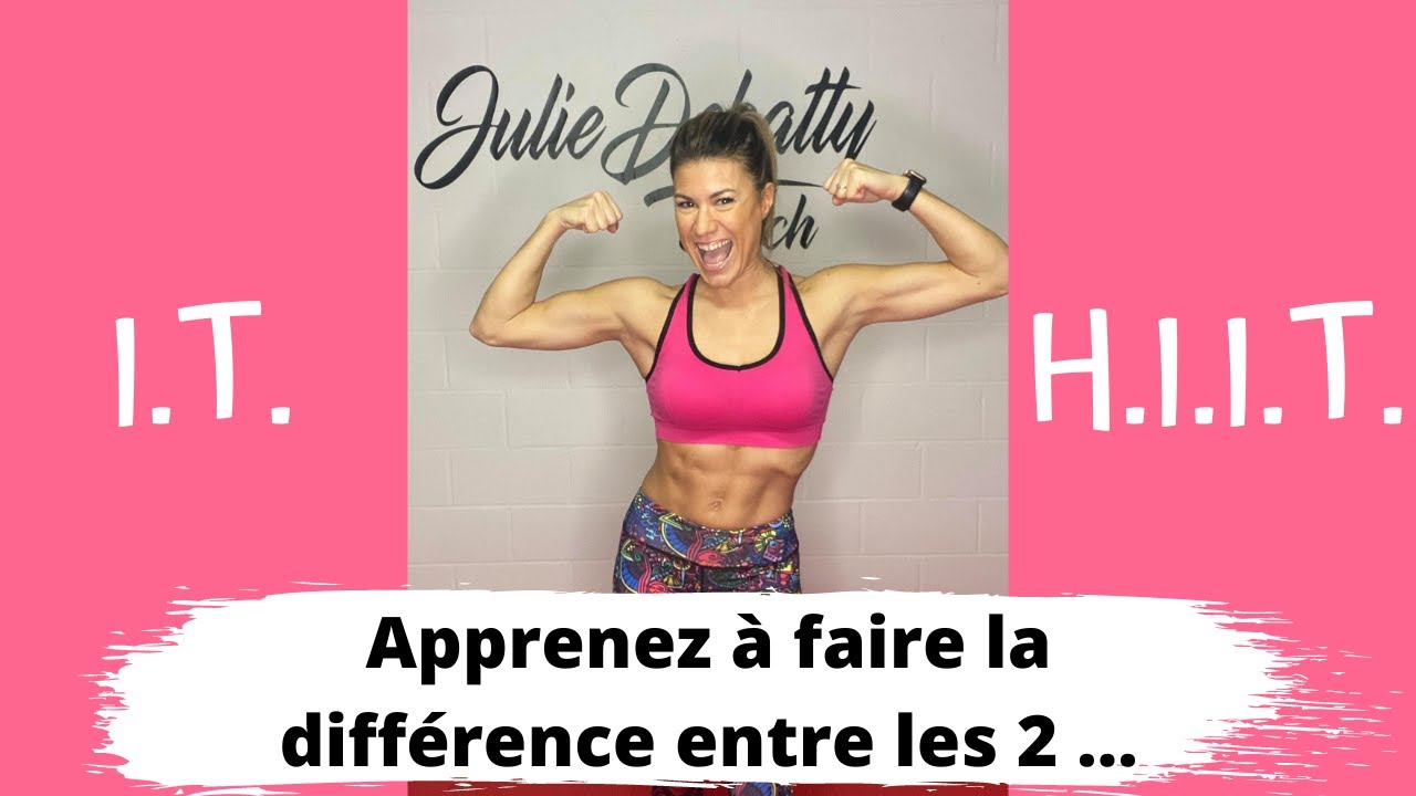 HIIT ou IT comment faire la différence ?