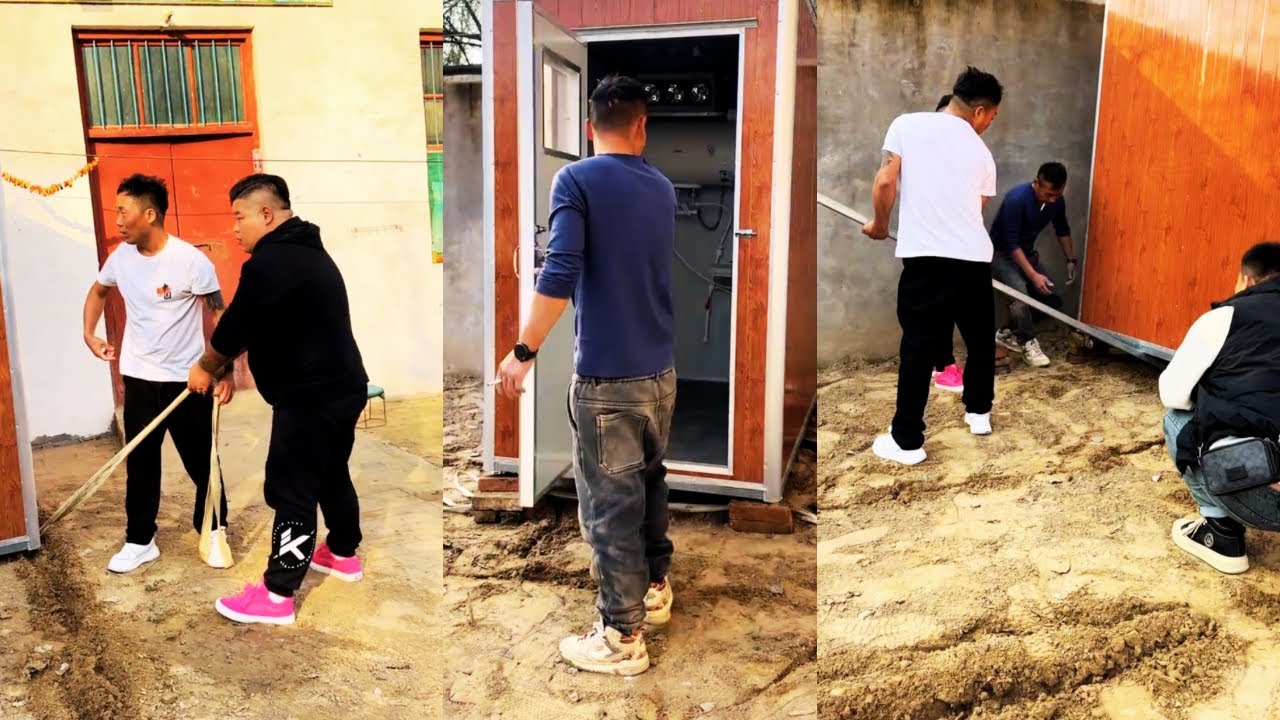 Ливэй построил новую ванную комнату для Айвэя, чтобы ему было удобно принимать душ🧡🛀