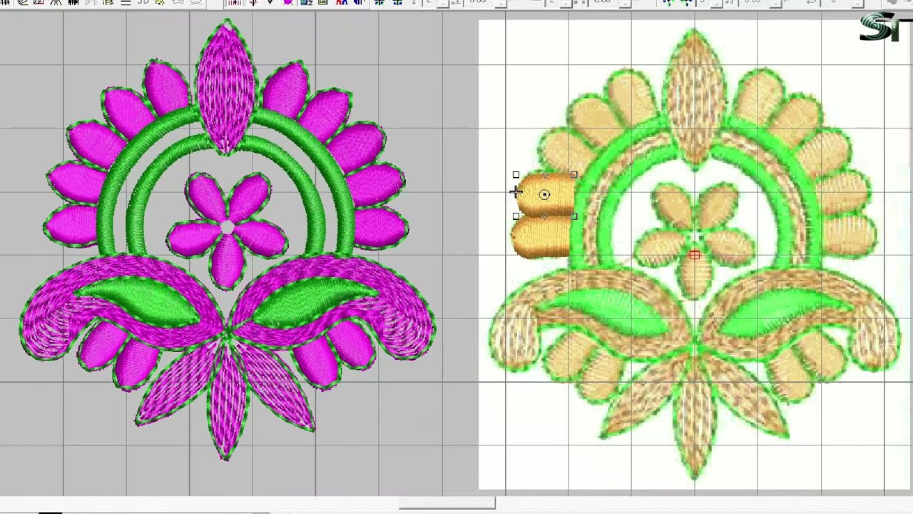 Wilcom Embroidery Digitizing Tutorial in Hindi | Wilcom सीखे