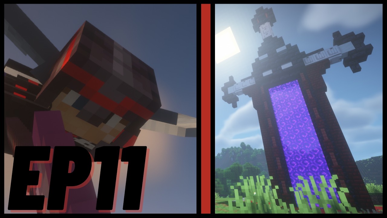 My nether portal is a Sword! | XCEP11