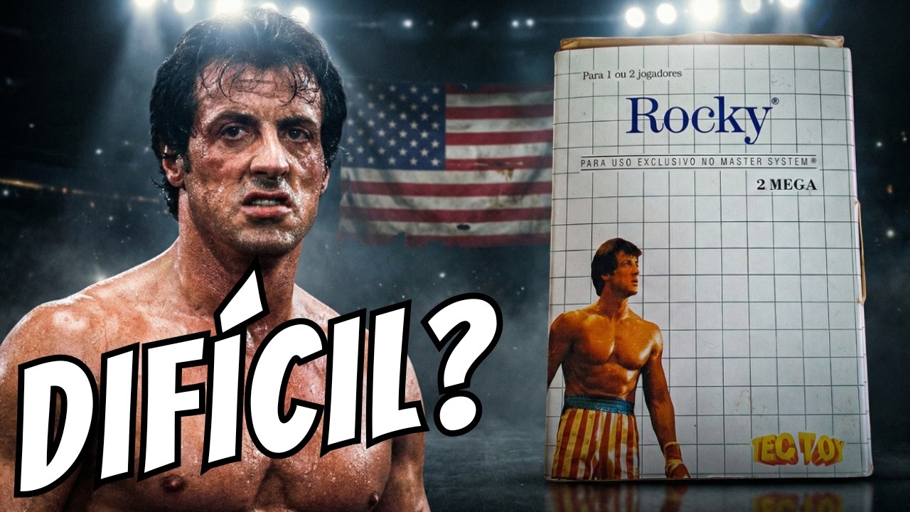 O Jogo do Rocky que só quem teve Master System Lembra