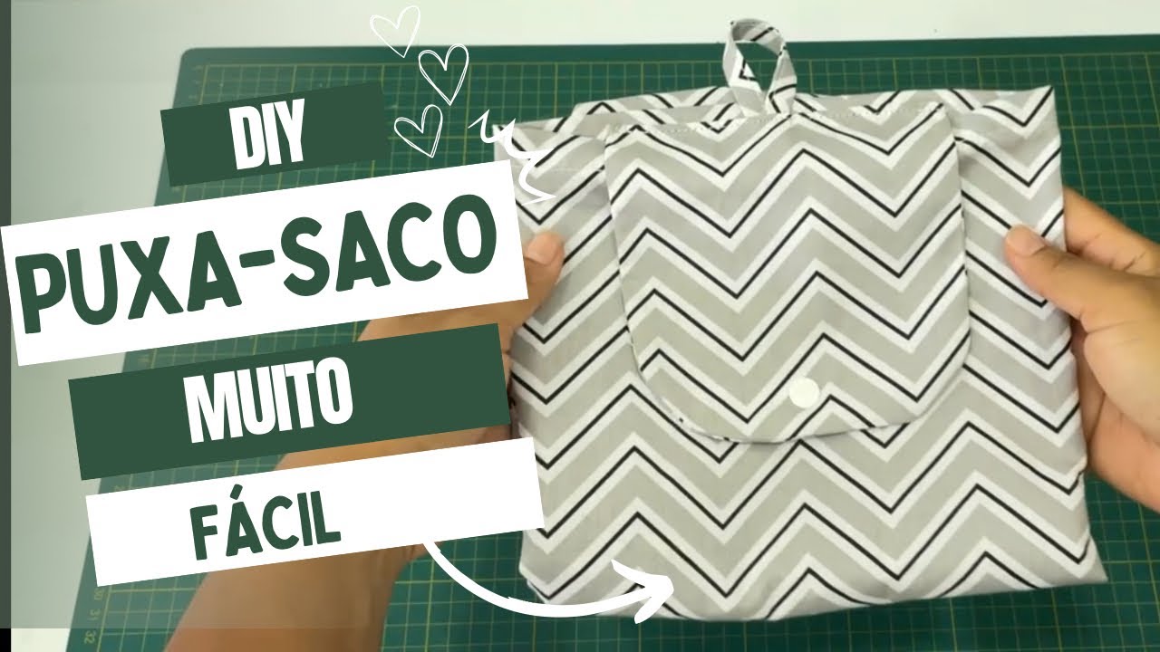Puxa Saco Básico e Minimalista | Costura Fácil para Iniciantes