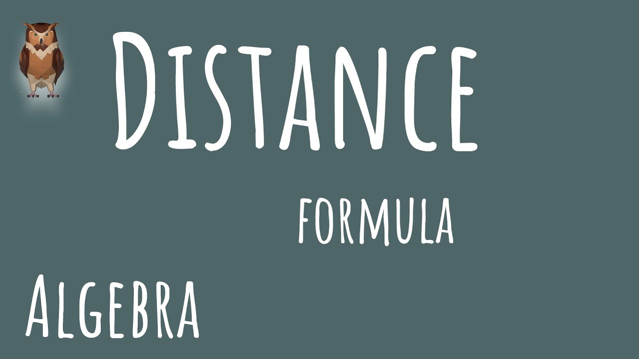 DISTANCE FORMULA & Pythagorean Theorem Connected? Algebra