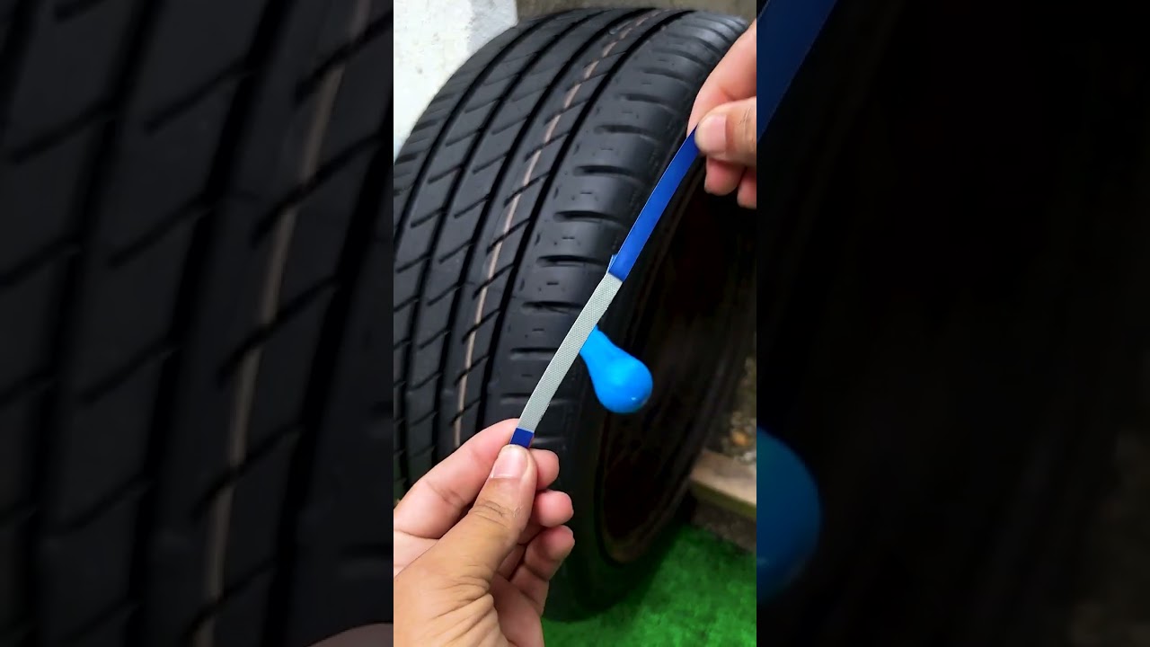 Quick and Simple Outdoor Tire Repair with New Kits 🔧