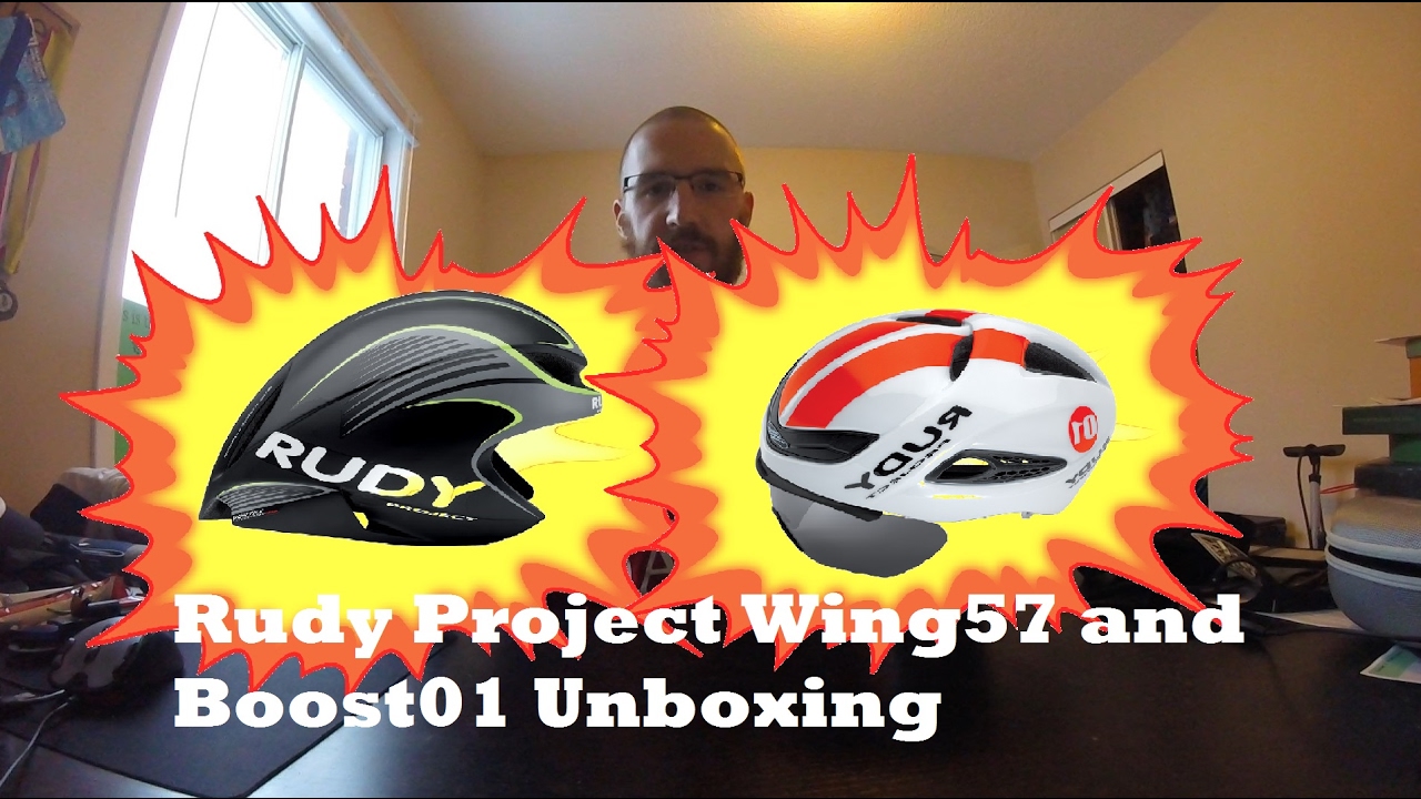 Rudy Project Wing57 and Boost01 Helmet Unboxing