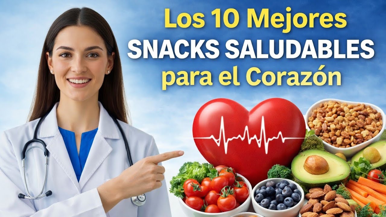 Los 10 Mejores Snacks Saludables para el Corazón