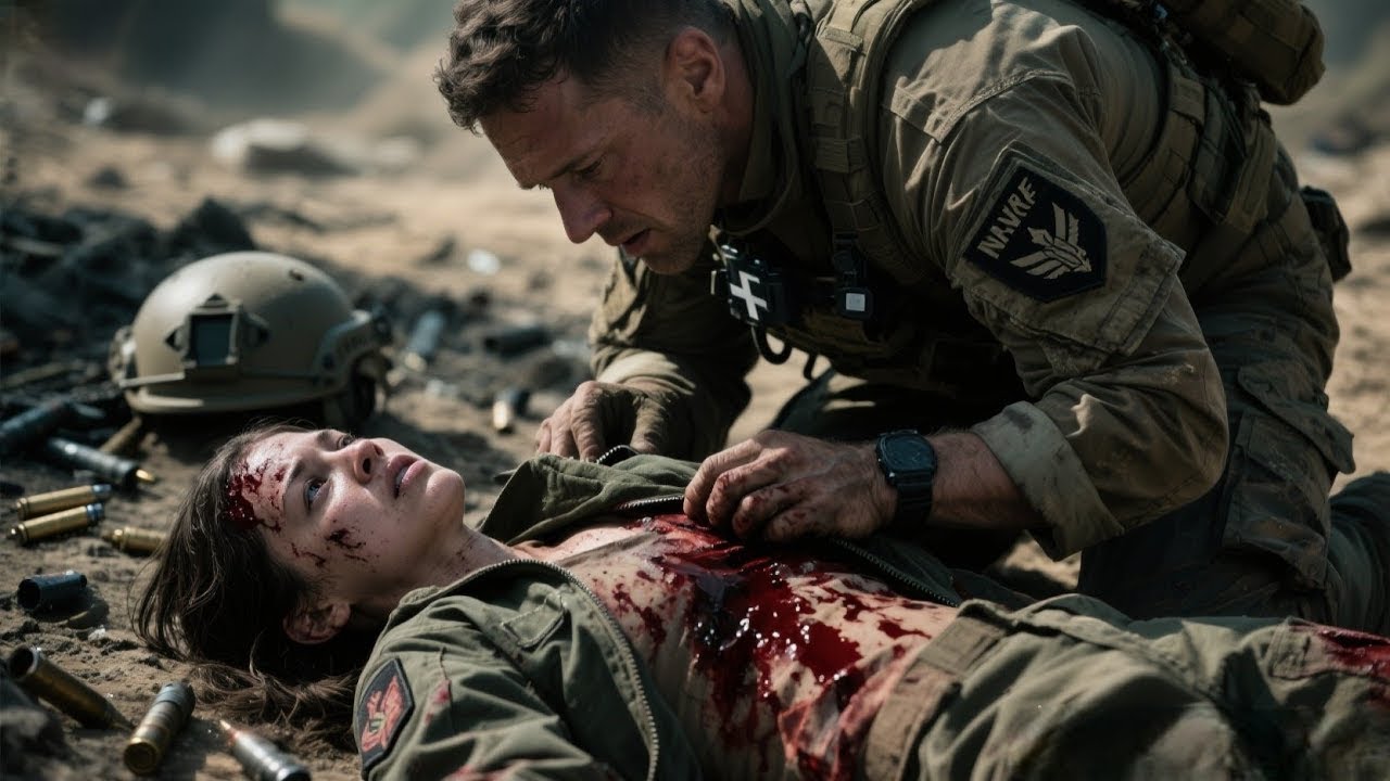 Tichá a krvácející — zdravotník SEAL strnul, když uviděl znak na její uniformě