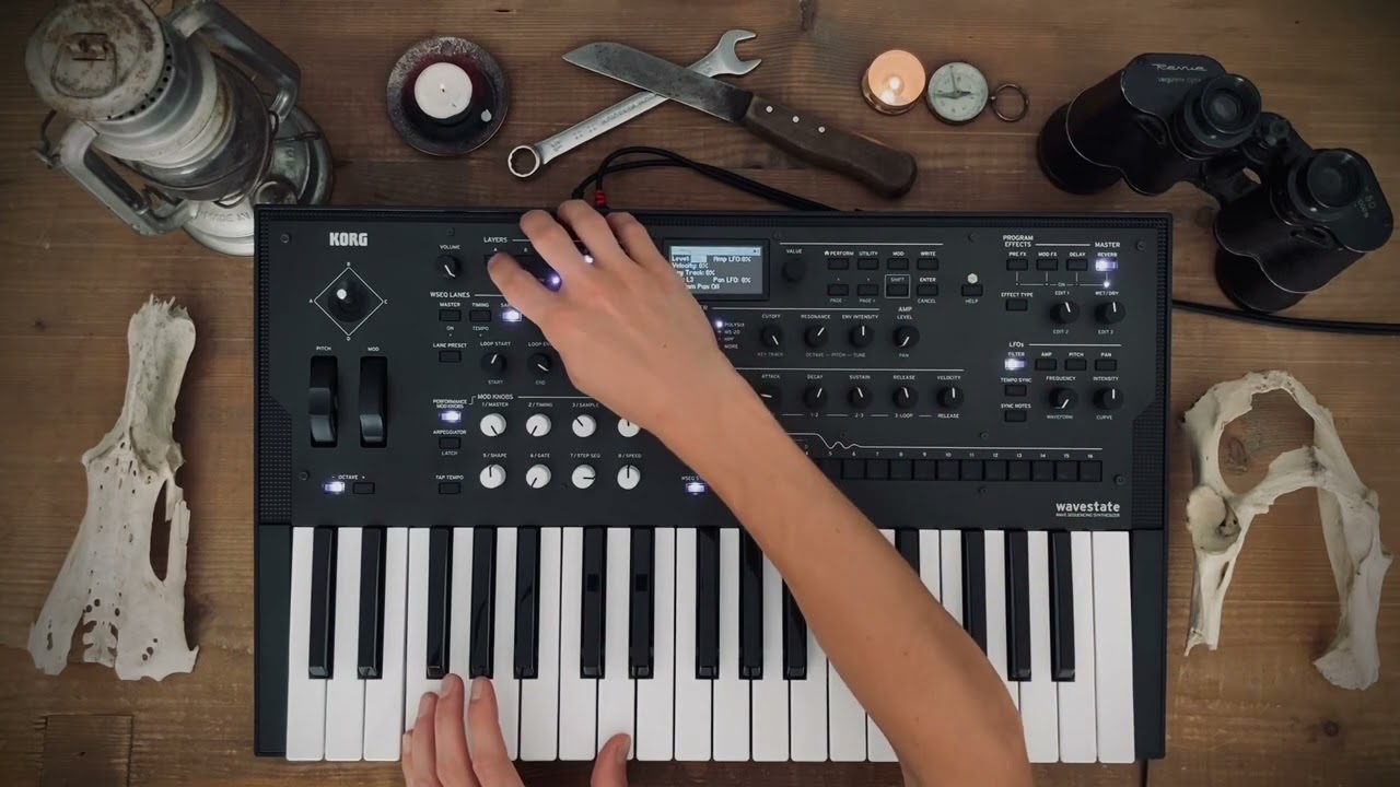 Korg Wavestate - Dark Ambient - Drone - „Rise of a Dark Era“