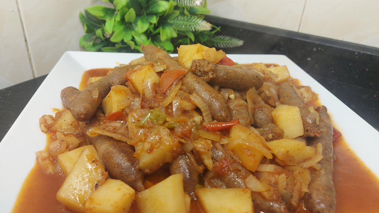 زهقتي من المحشي والفراخ🤔 ؟؟ جربي اسهل سجق في 10 دقايق ❗️❗️