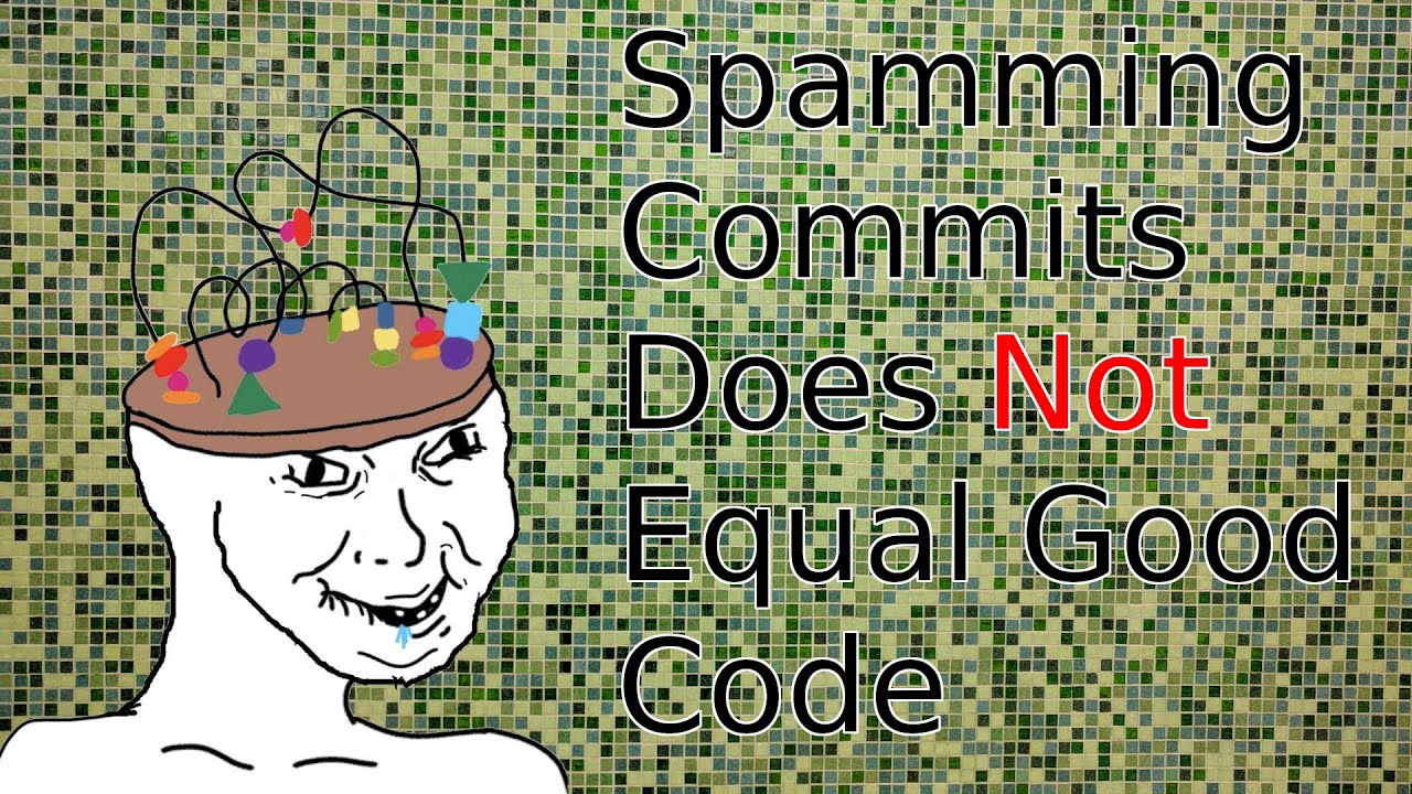 Почему не стоит спамить коммитами на GitHub