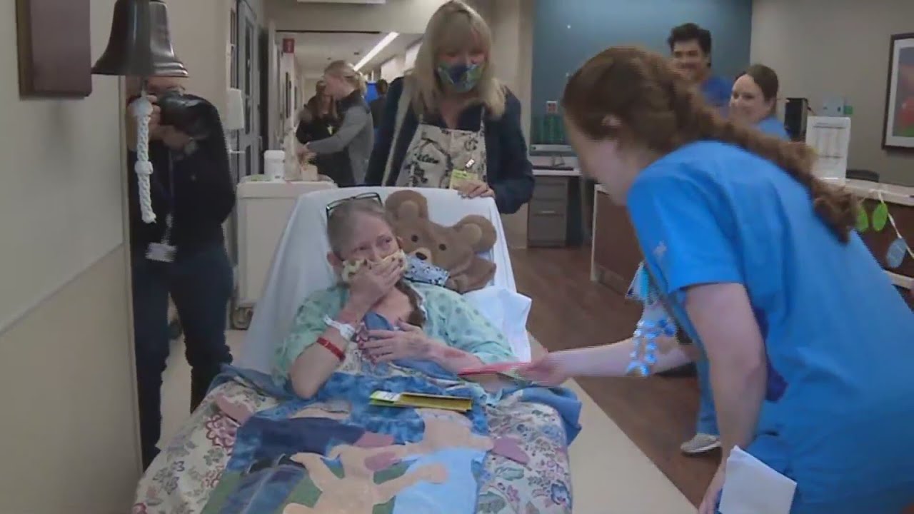 'Doodle bee therapy' and first-of-its-kind program help woman beat stage 4 cancer, double-lung trans