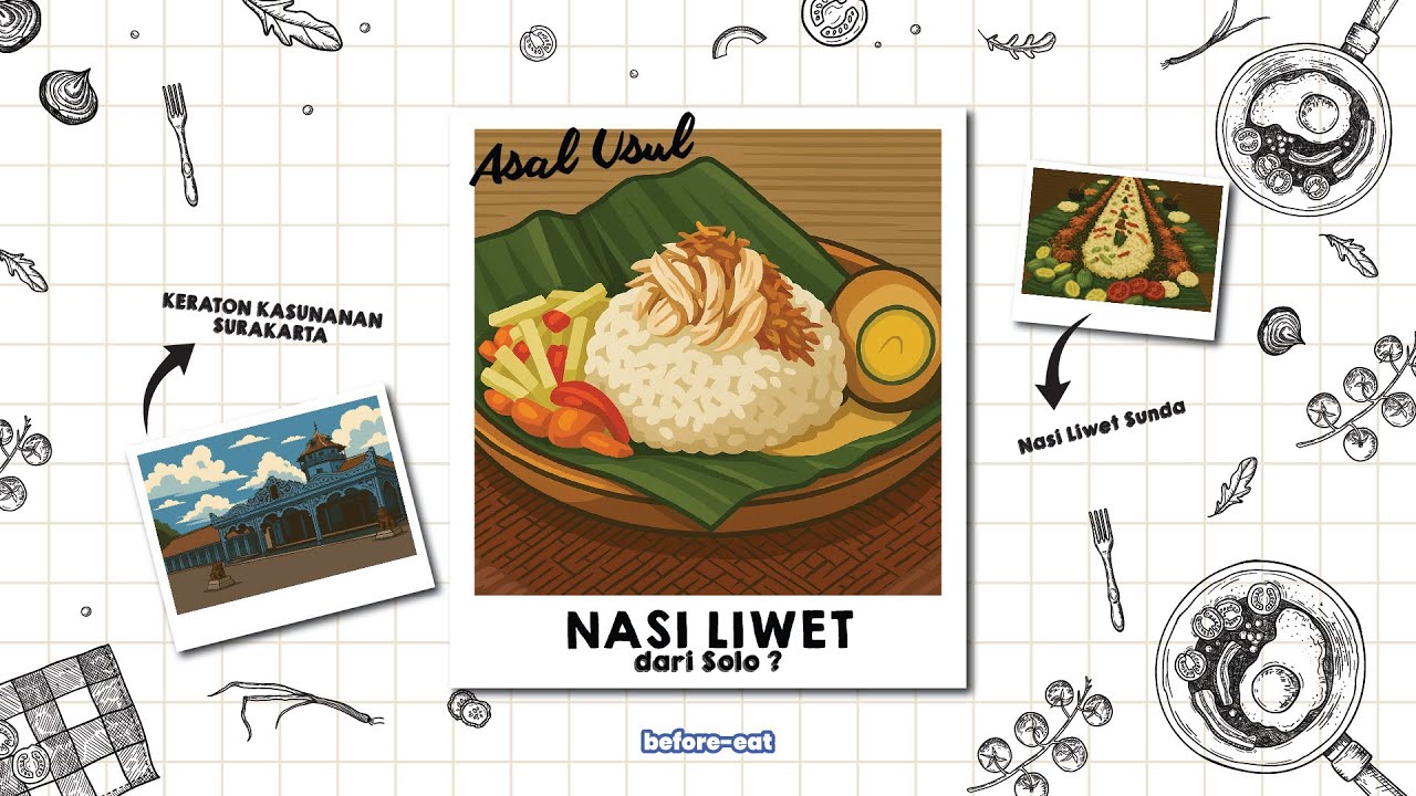 Asal-Usul Nasi Liwet, SEJARAH YANG MENGEJUTKAN⁉️😧