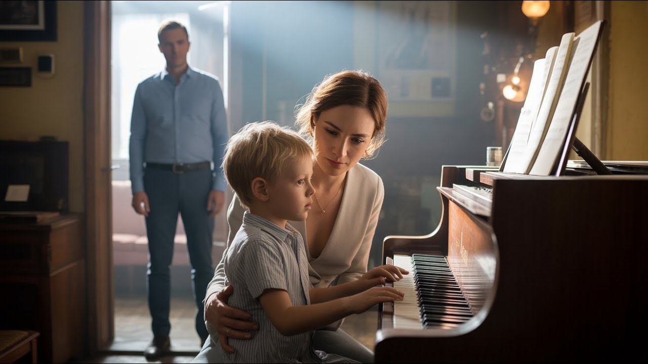 She Taught Piano to a Blind Boy for Free — Unaware His Cold CEO Father Was Watching Everything