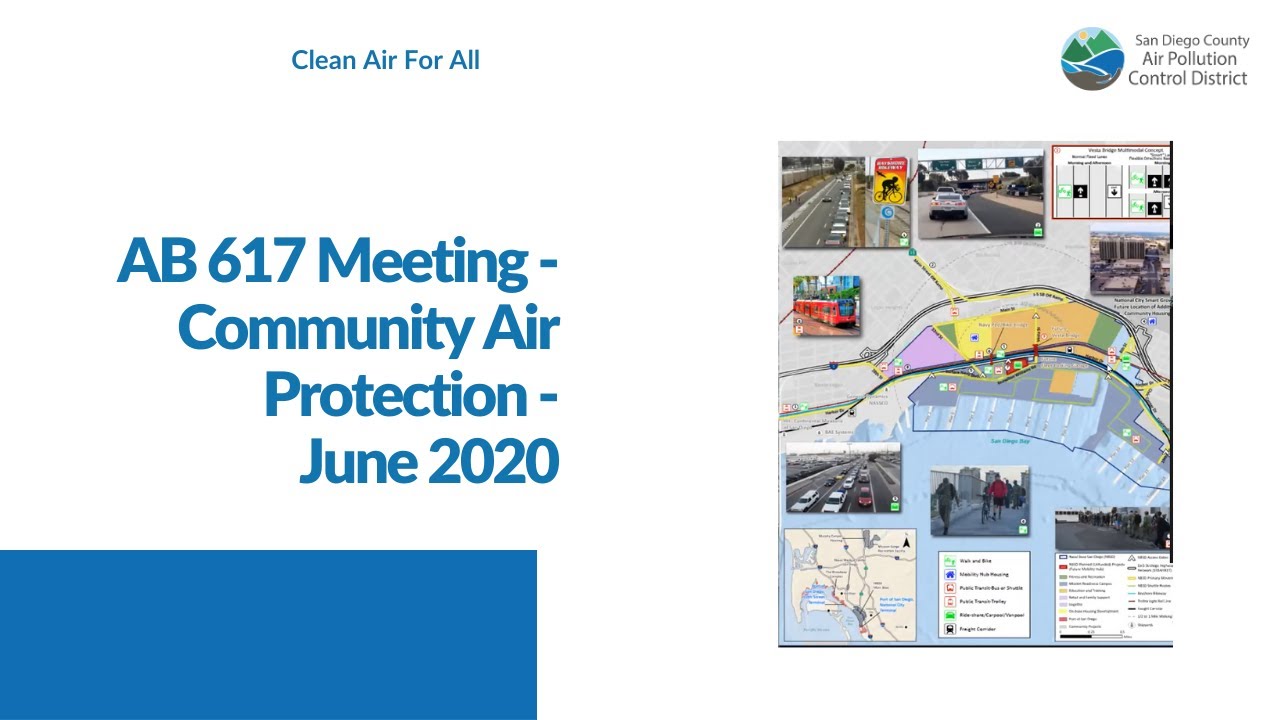 Community Air Protection AB617 Meeting - June 2020 SDAPCD