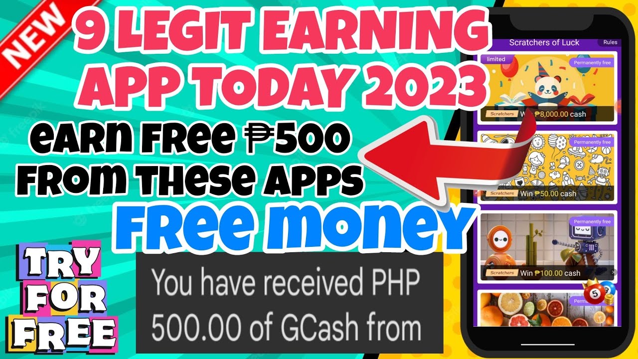 9 NEW LEGIT EARNING APP TODAY 2023: FREE TO EARN ₱500 DAILY FROM THESE APPS! NEW PLAY TO EARN GAMES