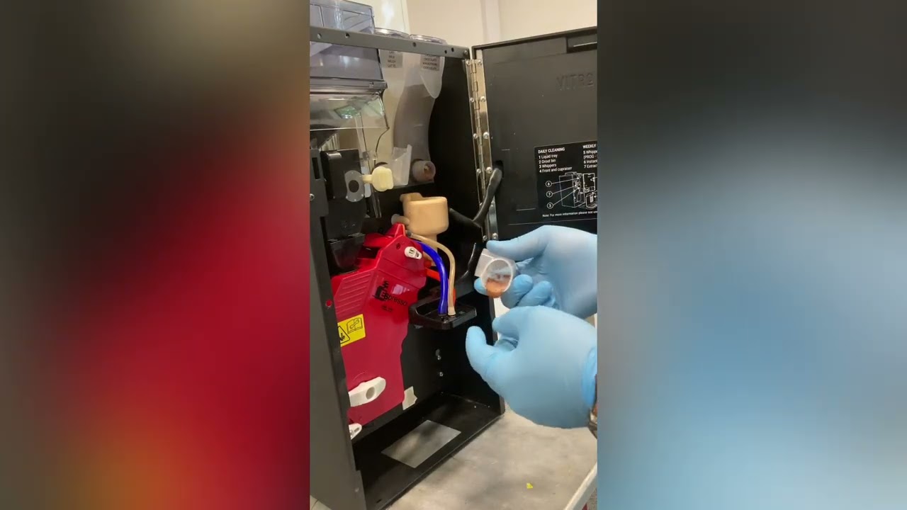 Vitro S--1 cleaning process - Lavazza Professional UK