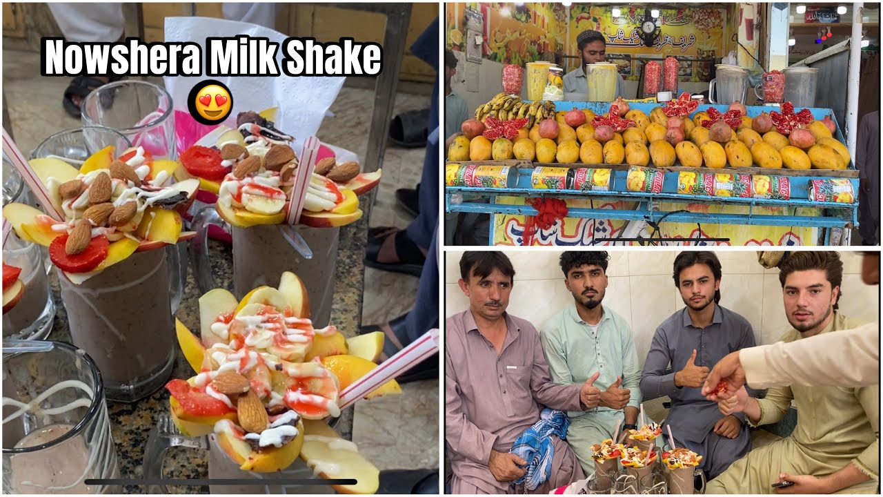 | Nowshera Best Milk Shake Vlog Nowshera Milk Shake | #kotlikalansalehkhanaboys
