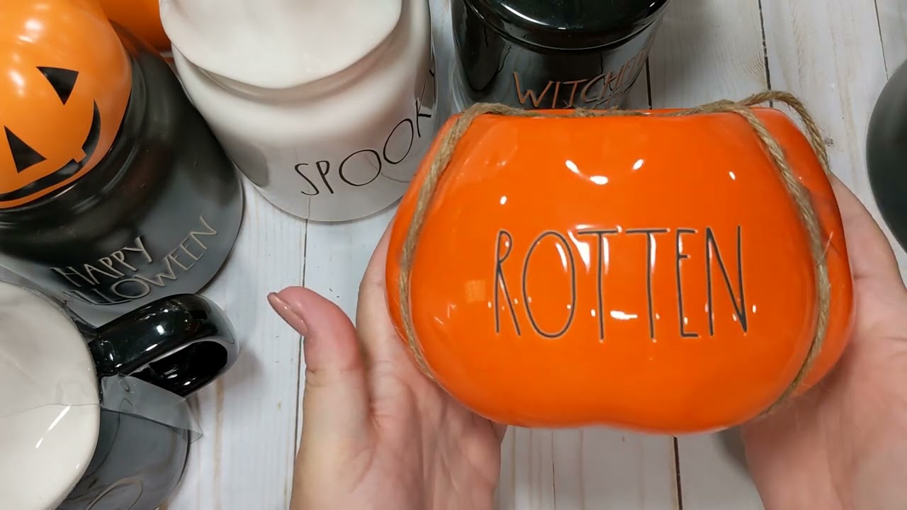 HUGE Rae Dunn Halloween haul from TJ Maxx and Marshalls!!
