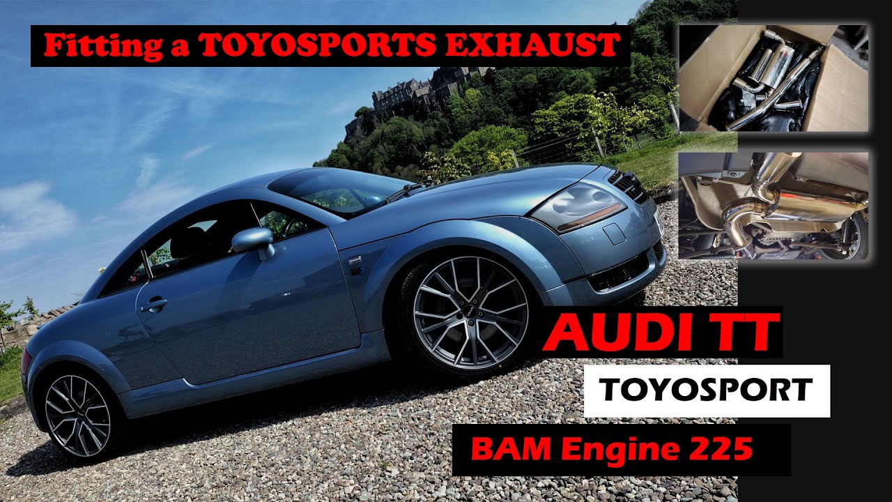 Audi TT Mk1 Fitting a Toyosports Exhaust