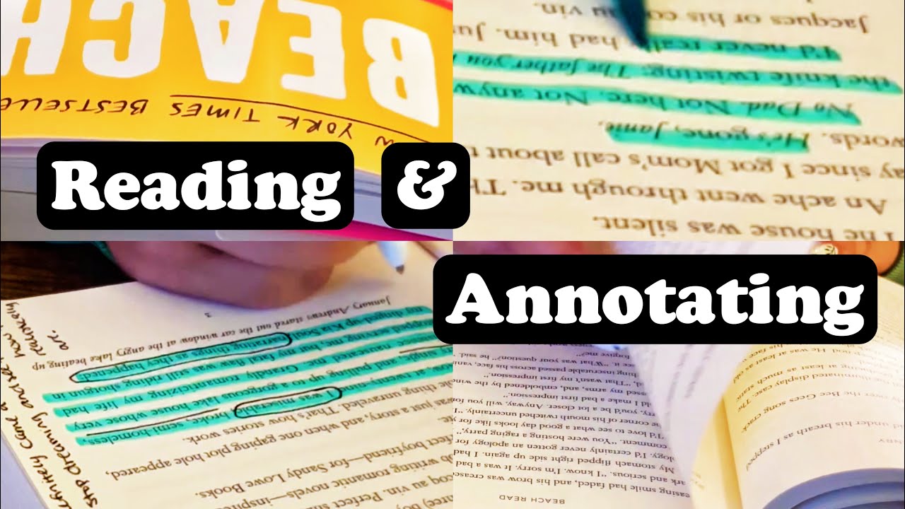 Read and Annotate With Me | 1.5 hours real time | no bgm | writing and highlighting sounds