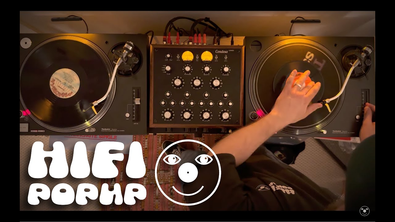 Disco Boogie Jazz Vinyl Mix on Condesa Carmen V - DJ Blue Funk - April 2025