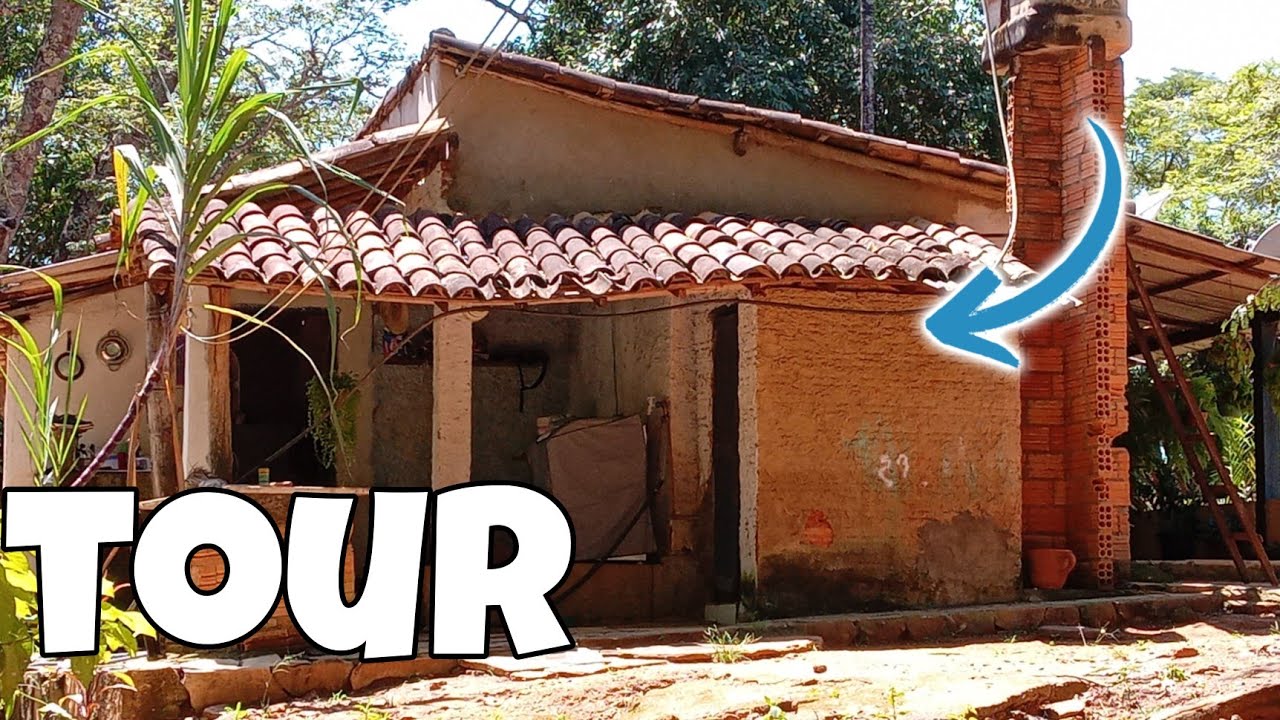 TOUR PELA MINHA MINI CASA NA ROÇA 🏠