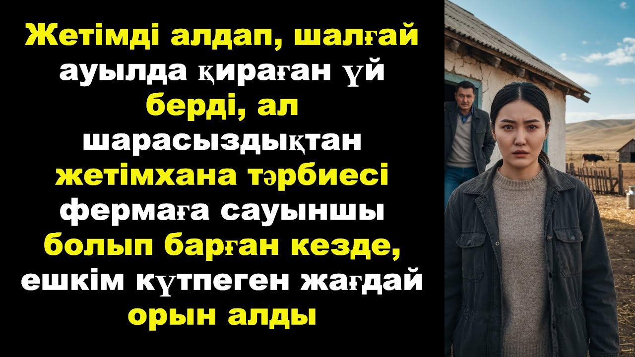 Жетімді алдап, шалғай ауылда қираған үй берді, ал шарасыздықтан жетімхана тәрбиесі фермаға