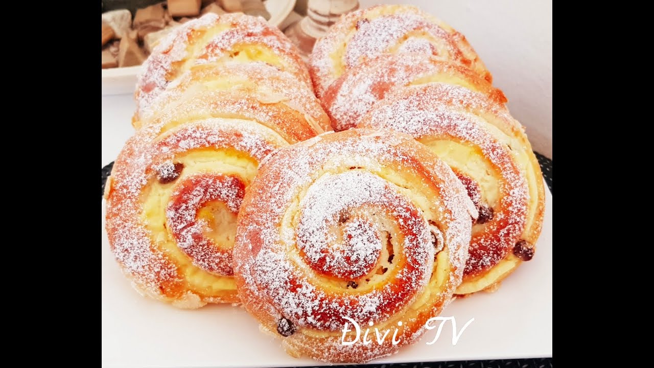 Vanille - Quark / Topfen Schnecken / zu lecker / Vanilla-  Cheese Rolls