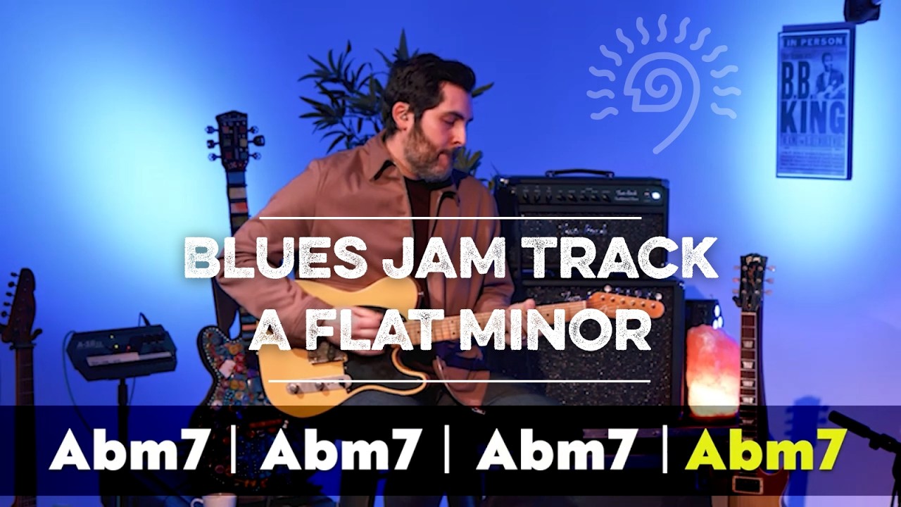 Ariel Posen Minor Blues Jam Track (Key of Abm) | TrueFire