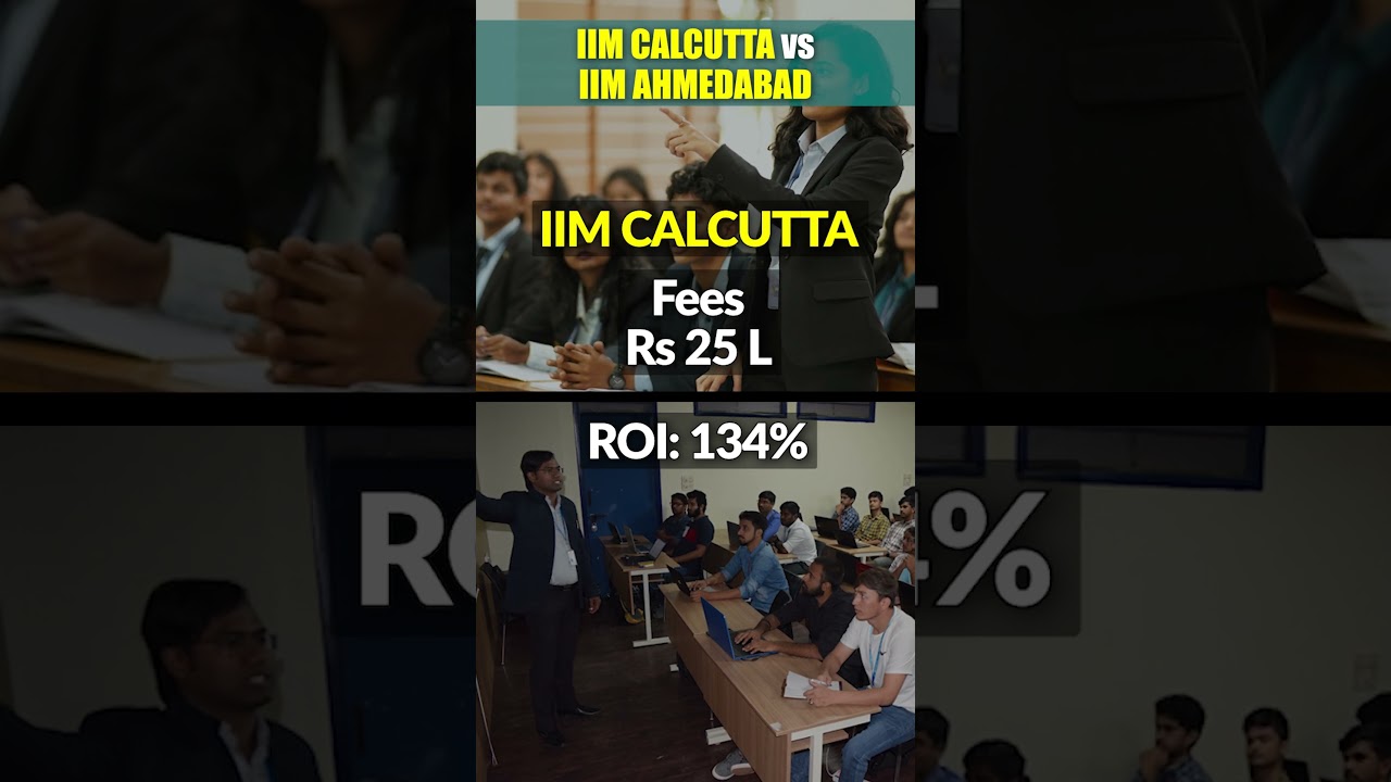 IIM Calcutta vs IIM Ahmedabad : which is better for MBA? 
