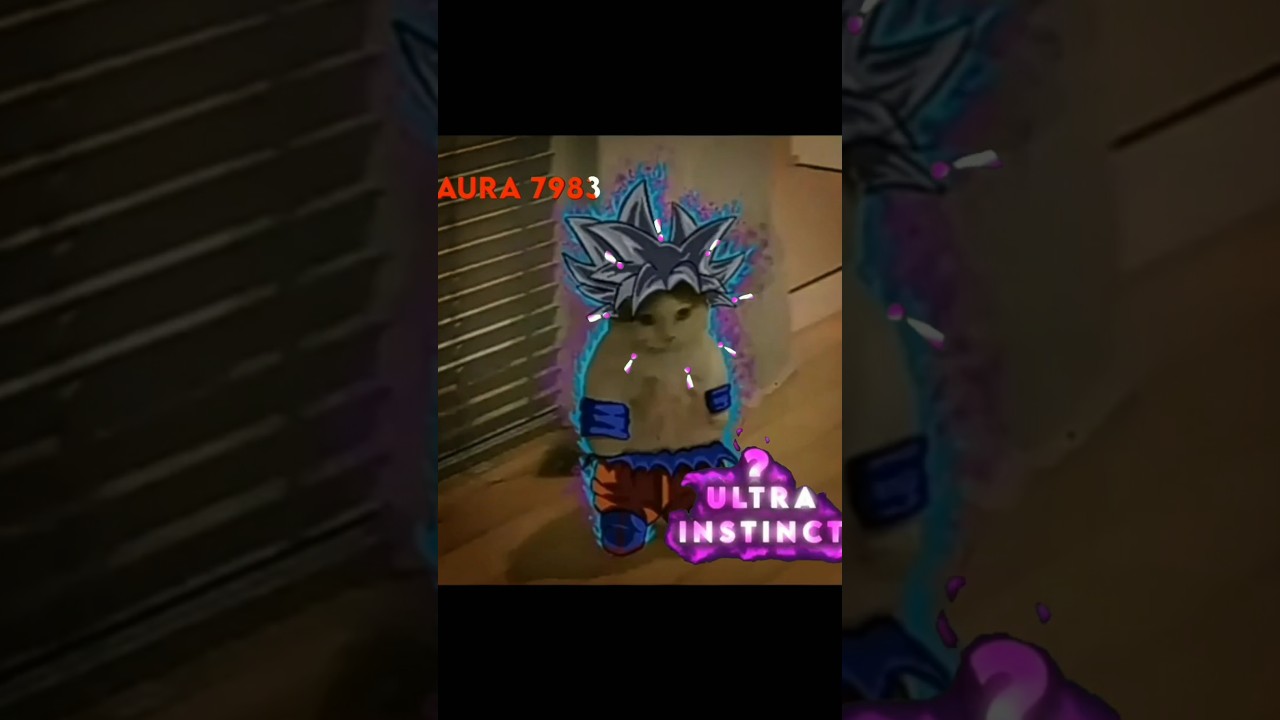 Ultra instinct cat💀🥶 #edit #trending #cat
