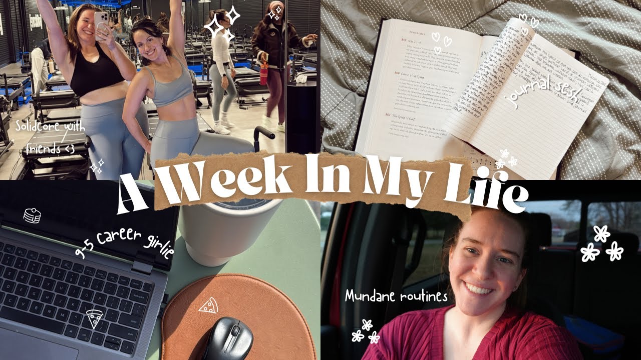 A Cozy Week in My Life | Morning Routines, 9-5 Work Life & Everyday Moments