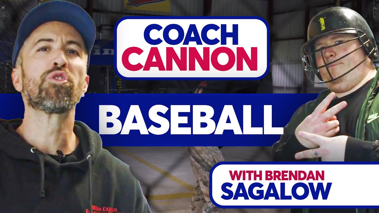 I NEVER Touched a Base Ever | Coach Cannon Hits the Batting Cages
