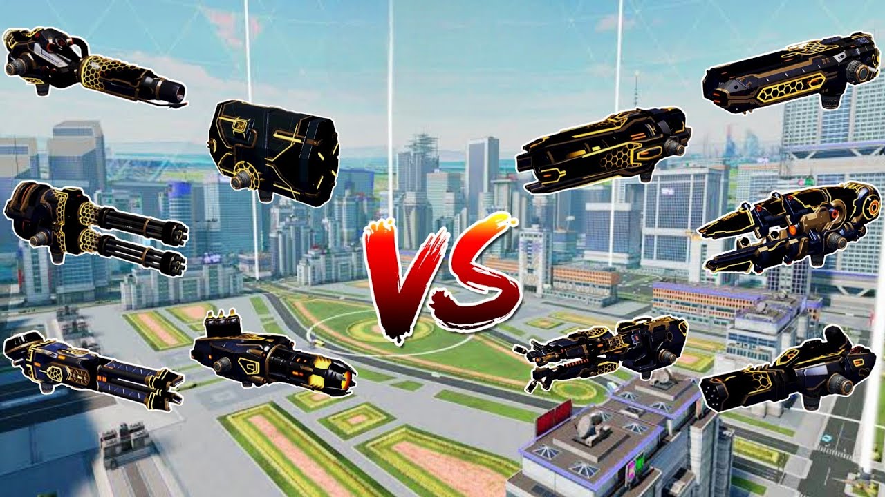WR🔥 Which Weapon is best Ultimate Comparison |WAR ROBOTS|