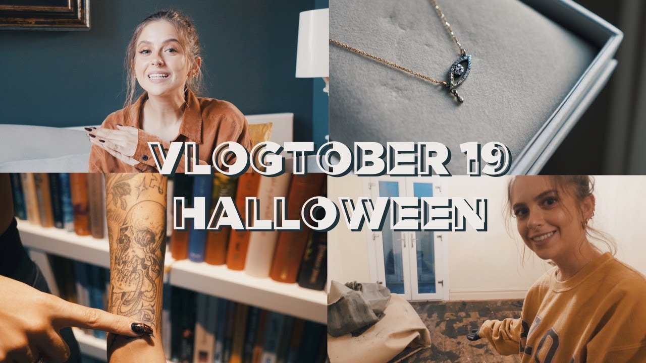 VLOGTOBER 2019 HALLOWEEN: EXCITING ANNOUNCEMENT + TATTOOS + HOUSE | sunbeamsjess