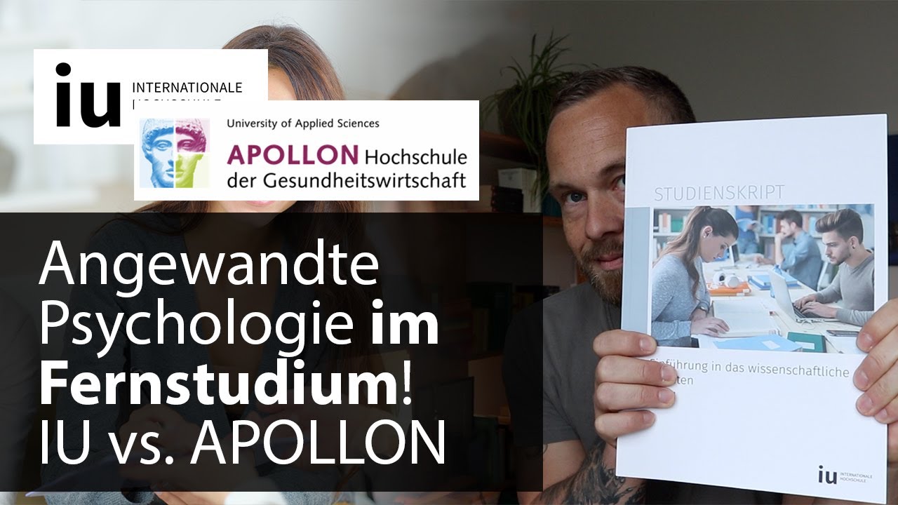 Fernstudium Angewandte Psychologie: IU Internationale Hochschule vs. APOLLON Hochschule – Bachelor