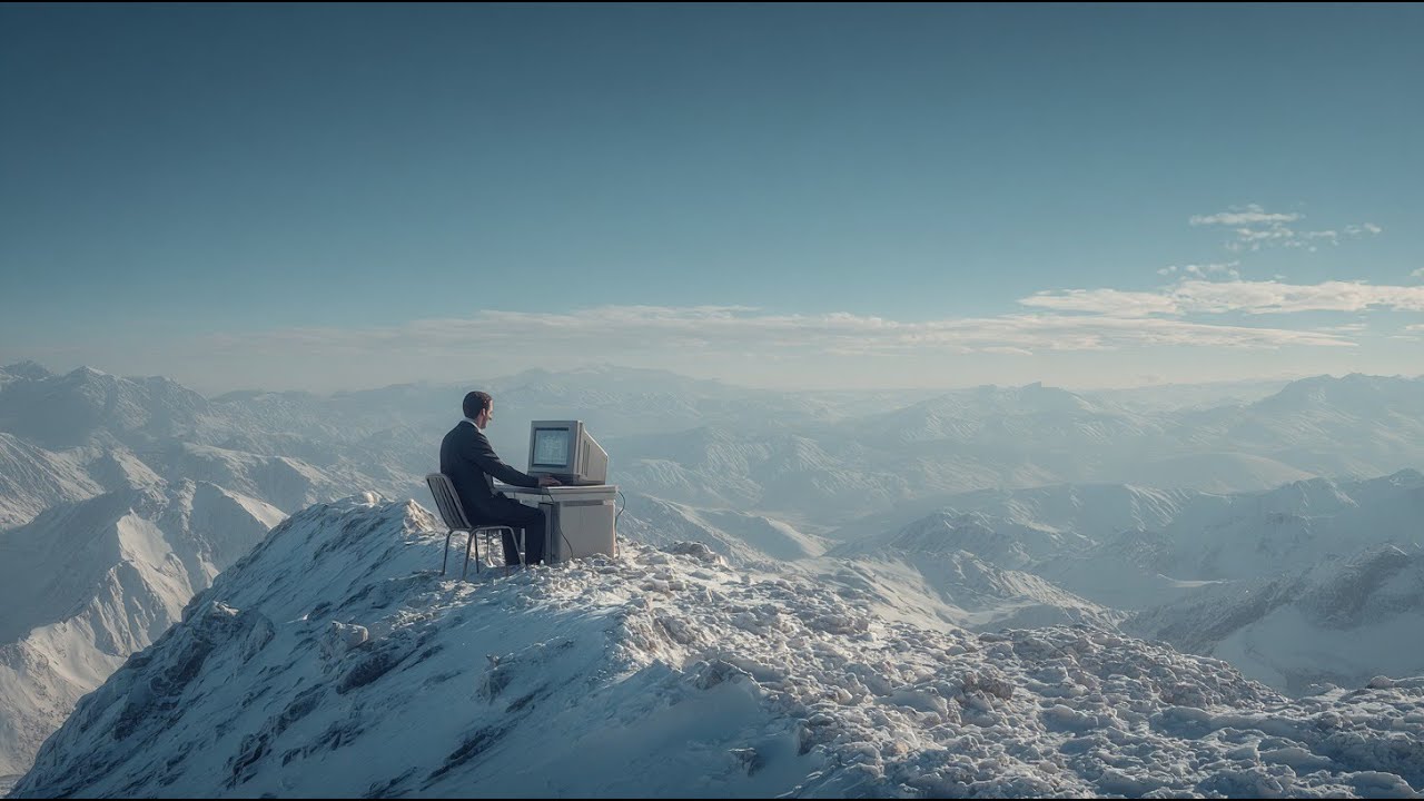 You work quietly above the clouds. Focus music for deep solo flow. Vol. 18