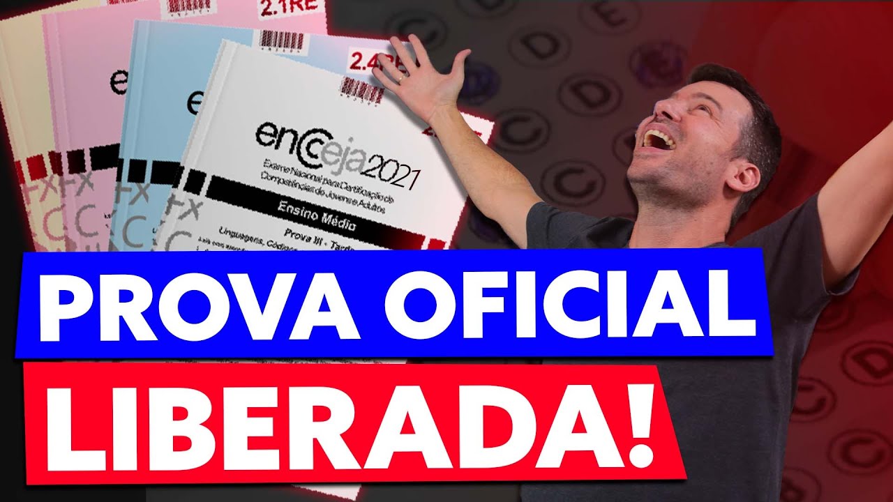 ENCCEJA 2021 - Prova Oficial Liberada