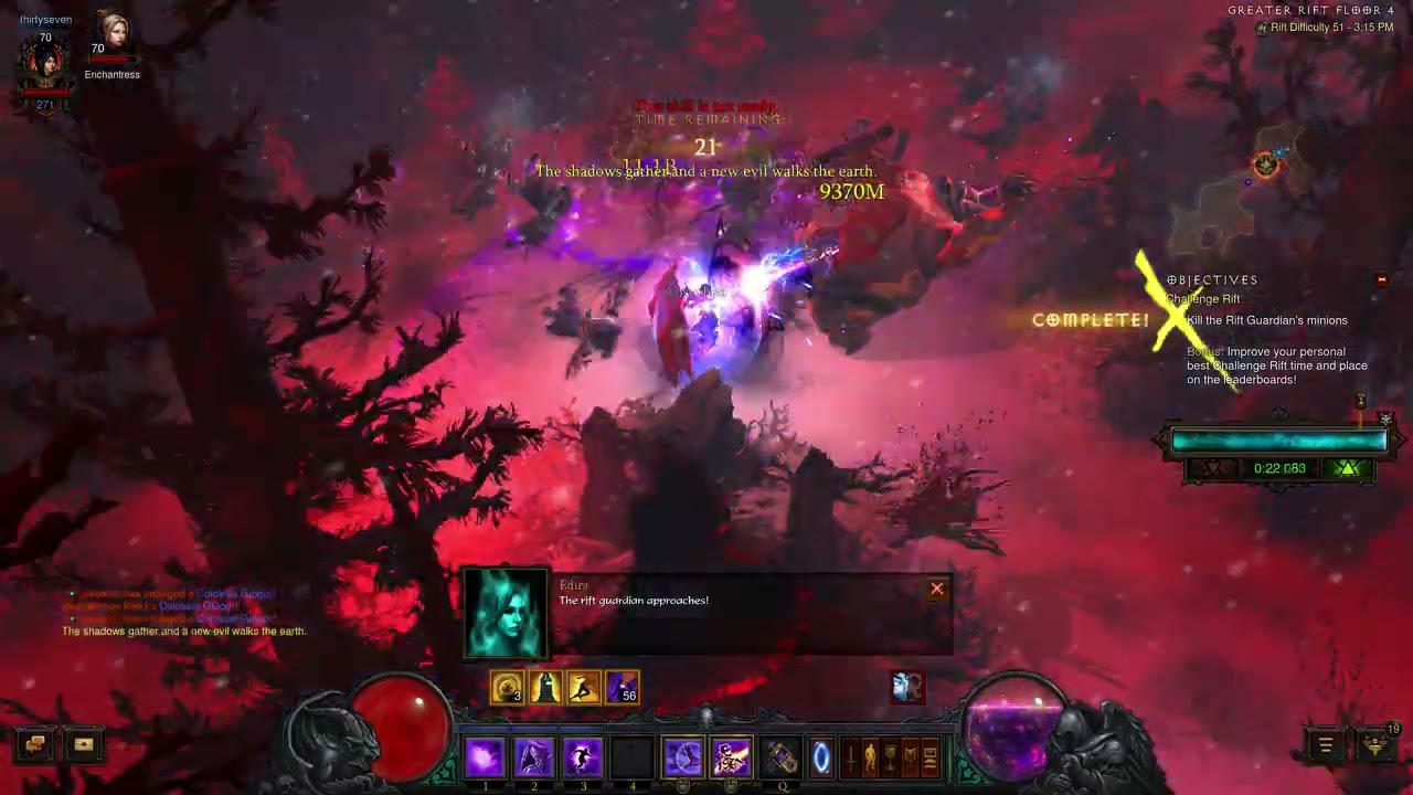 Diablo III Rift Challenge 452 American Server NA Season 37