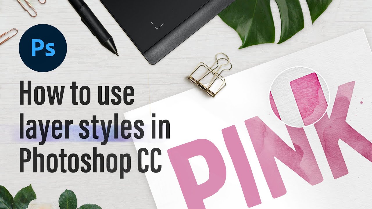How To Import And Use Layer Styles In Photoshop CC