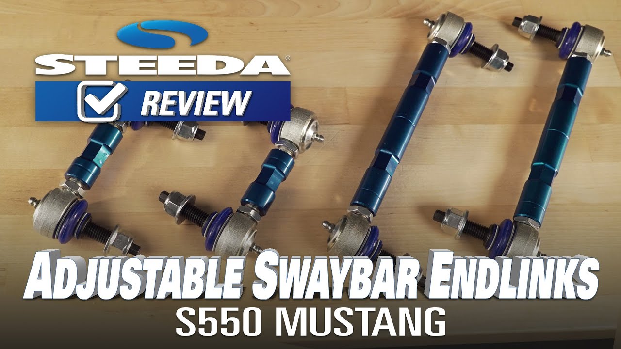 Steeda S550 Mustang Adjustable Swaybar Endlinks
