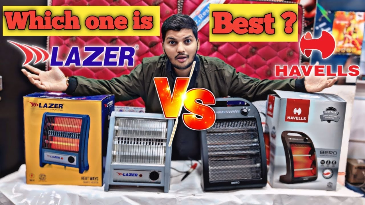 Havells Bero vs Lazer room heater | which one is best ? #havells #lazer #compare #roomheater