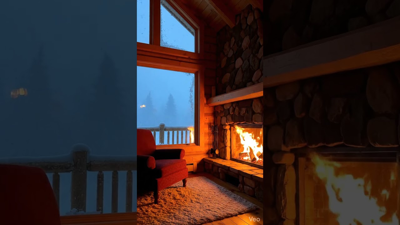 Snow Sounds for Sleeping ❄️ 