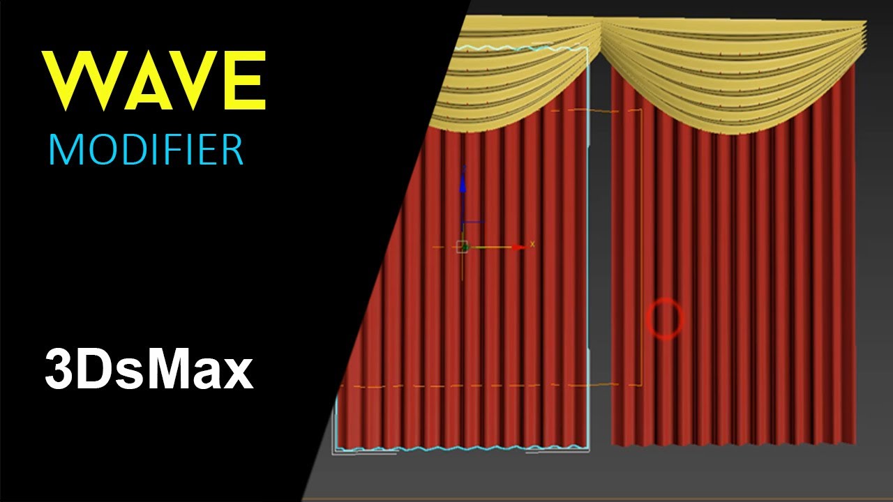 Wave modifier in 3Dsmax | @Quick3D