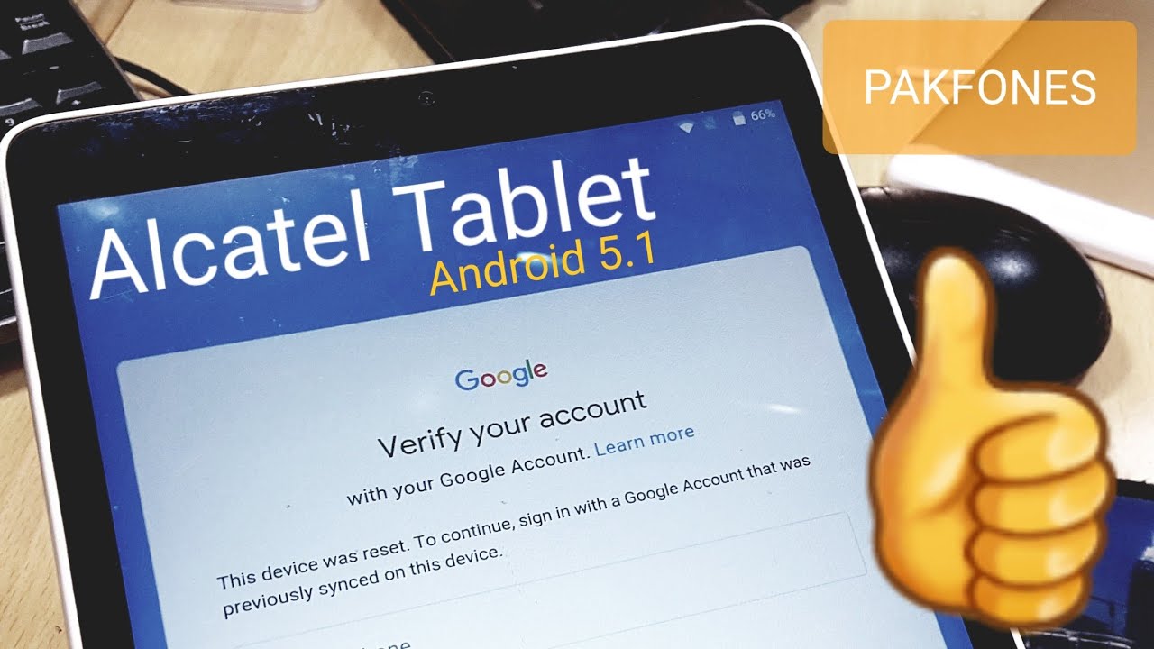 Alcatel Tab FRP Bypass Android 5.1 | Follow this tutorial if USB Not working