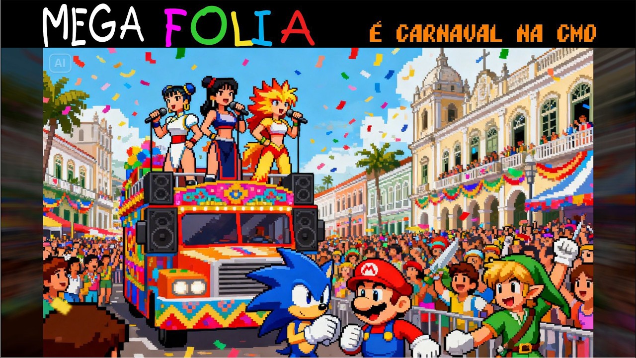 Megafolia - É carnaval na CMD #MegaPlay