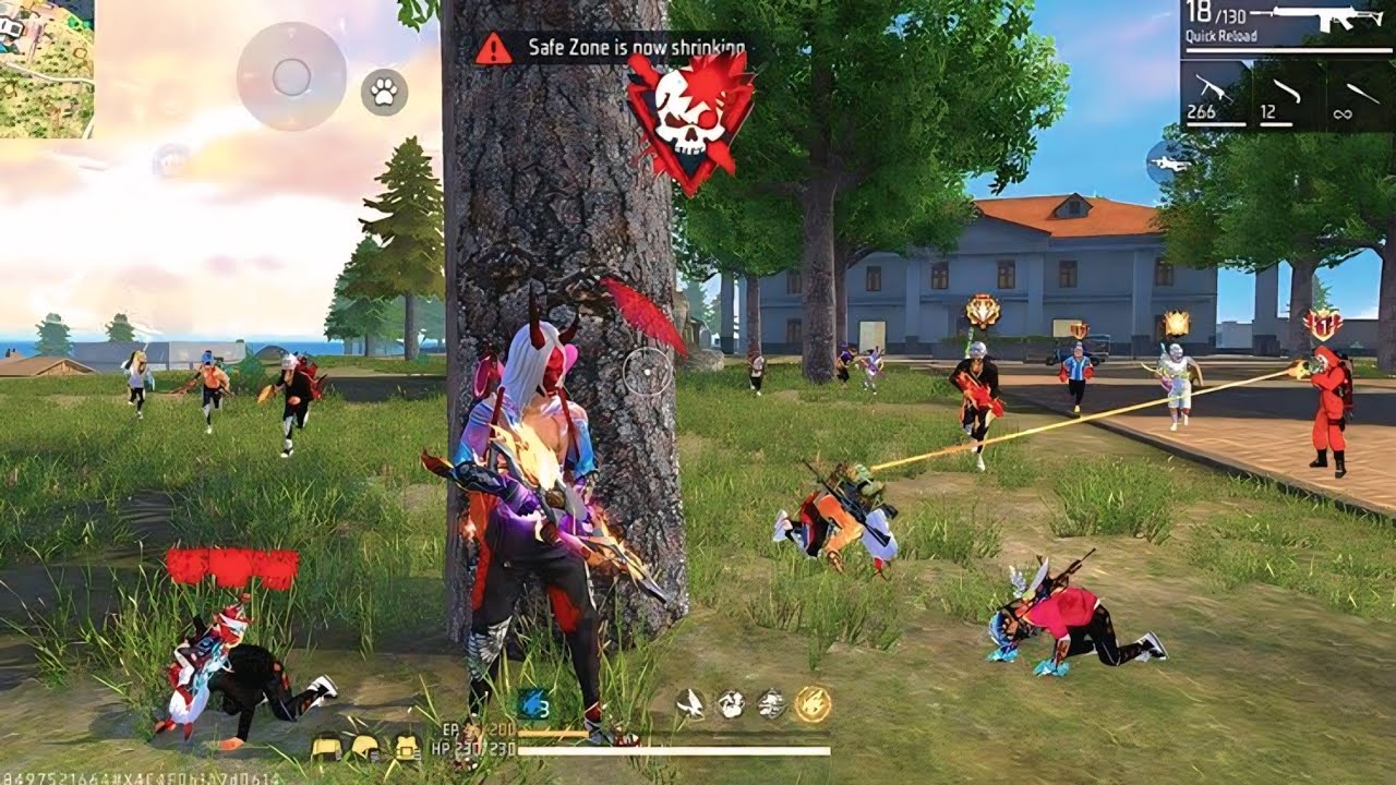 29 kills 💪Solo Vs Squad M14-(III) & M1887⚡ FF INDIA 🇮🇳 IMPOSSIBLE 🪂 Headshot rate 99% 😱 I PHONE 15 💯
