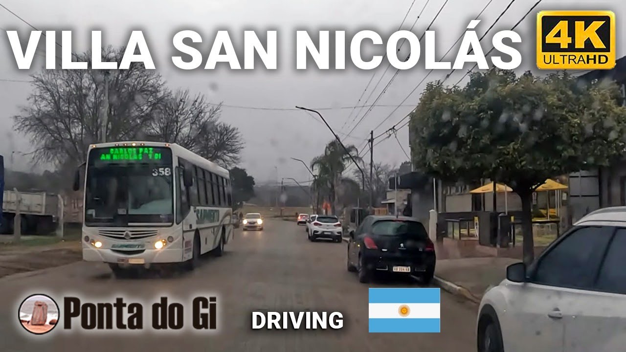 SAN NICOLAS [VILLA SERRANA] #driving TOUR 2024 4K MUNICIPIO de  MALAGUEÑO - CORDOBA - ARGENTINA